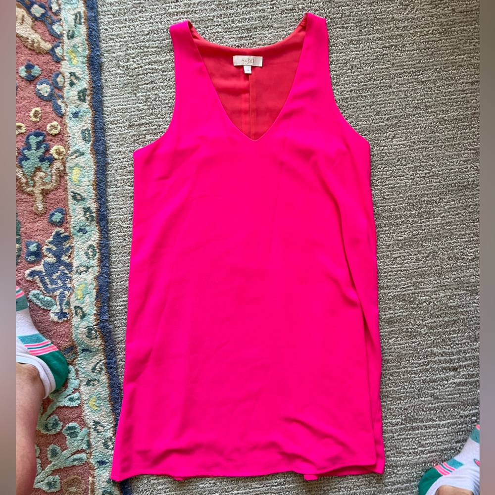 Mabel Coral-Pink Blouse - Small